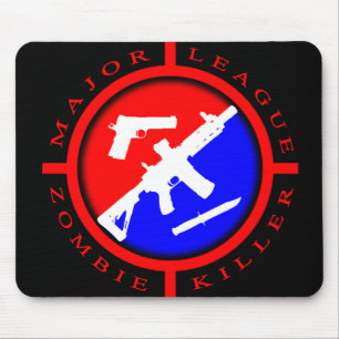Högre serieZombiemördare Mousepad Musmatta