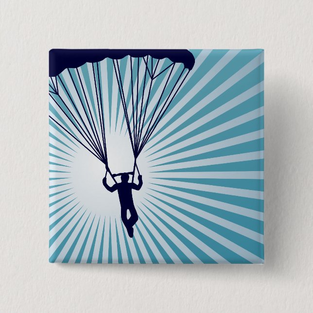 Högre skydykning i himlar knapp (Framsida)