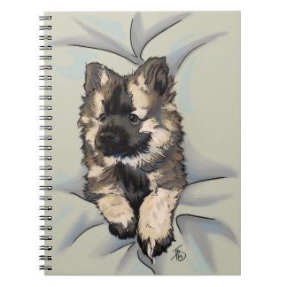 Högre stående anteckningsbok