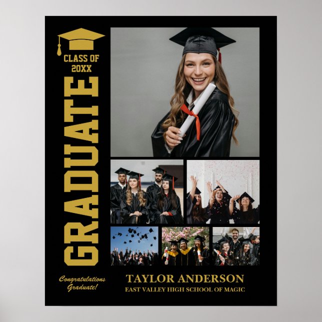 Högre Student-års fotopatsamling i Studenten Poster (Framsidan)