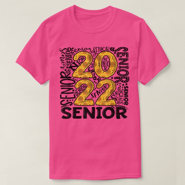 Högre Studentfest 2022 Klass 2022 Senior  T Shirt (Design framsida)