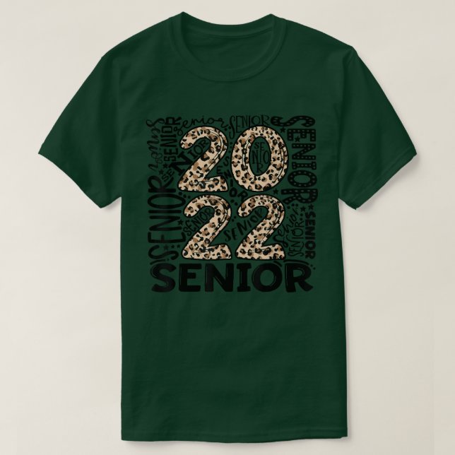 Högre Studentfest 2022 Klass 2022 Senior  T Shirt (Design framsida)