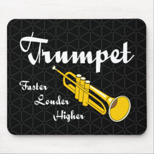 Högre trumpet musmatta