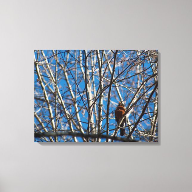 Högre upp canvastryck (Framsida)