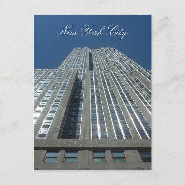 Högre upp empire state vykort (Framsida)