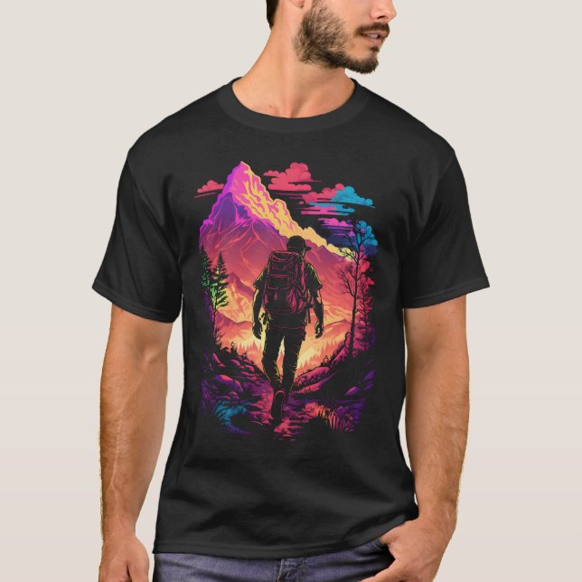 Högre upp i bergen t shirt (Framsida)