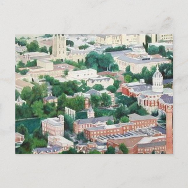 "Högre utbildning" Universiteten i Missouri Ariel Vykort (Framsida)