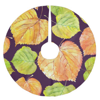 Högre vattenfärgsblommigtar, sömlös mönster. julgransmatta borstad polyester
