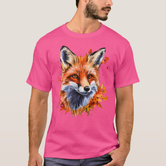 Högre vattenfärgsfot t shirt