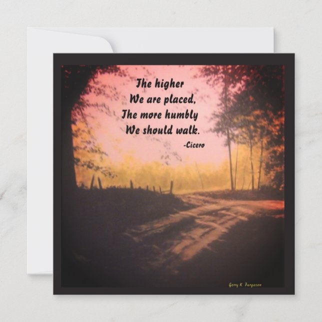 HÖGRE VI ÄR PLACERADE CICERO JULKORT (Framsida)