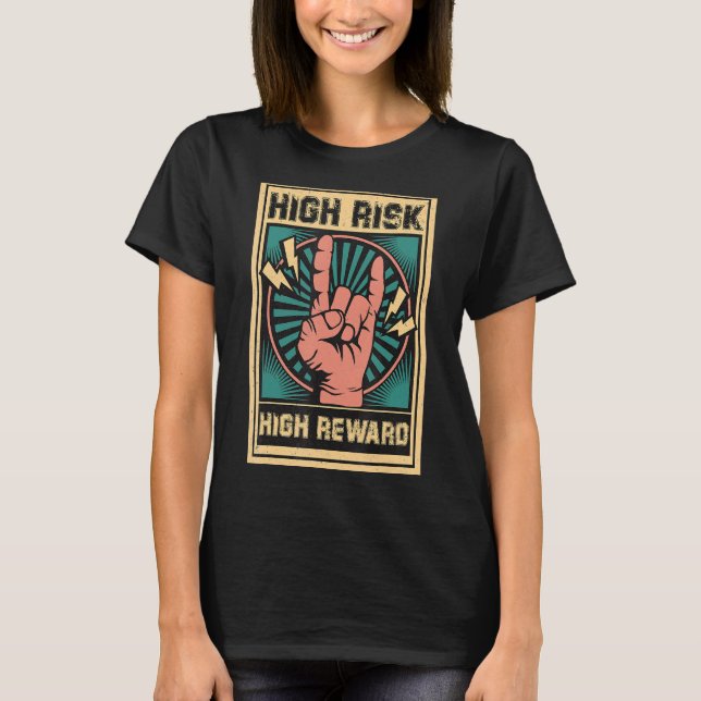högriskbelöning t shirt (Framsida)