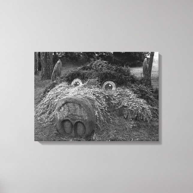 Hogs Head, Bute Park, Cardiff Canvastryck (Framsida)