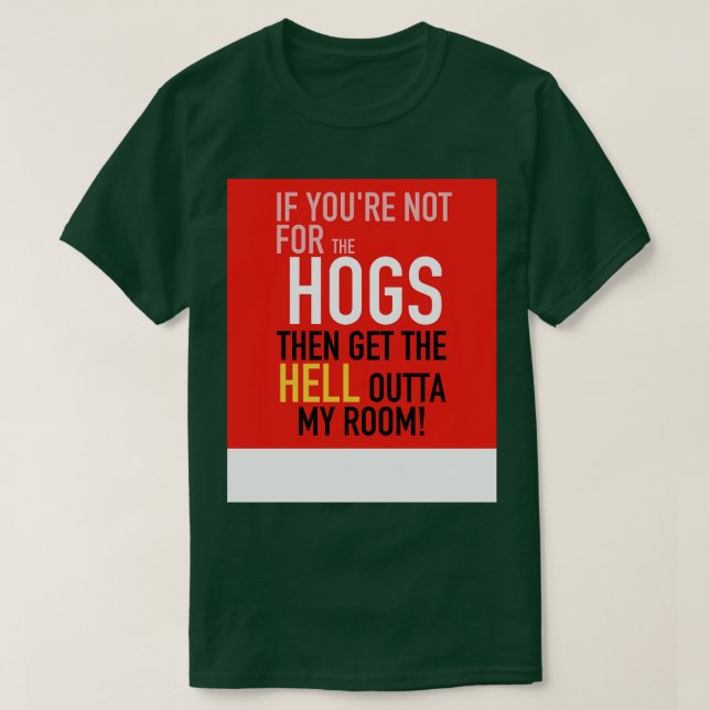 HOGS-kuddar TShirt T Shirt (Design framsida)