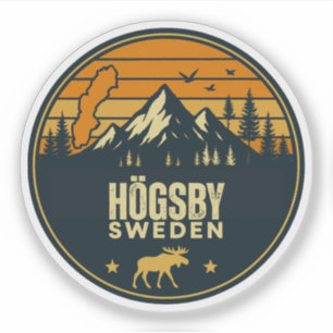 Högsby, Sverige Sverige Klistermärken