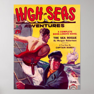 Högsjön Äventyr juni 1935 Poster