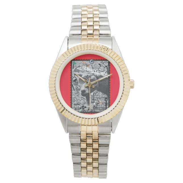 Högskoget metall armbandsur (Framsida)