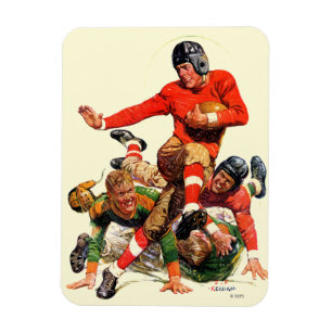 Högskolafotboll Magnet