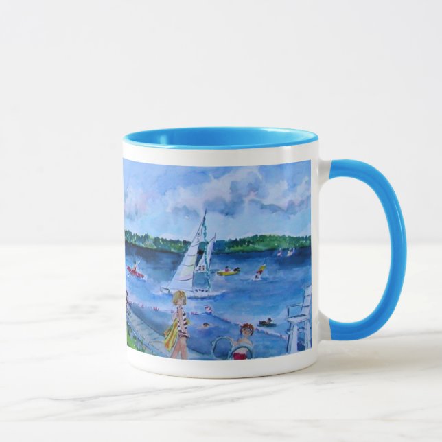 högskolaklubbstrand mugg (Höger)