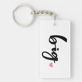 Högskolakvinnoförening stora Keychain