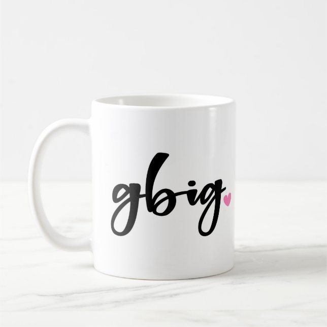 Högskolakvinnoföreningen G-Stora GBig avslöjer Kaffemugg (Vänster)