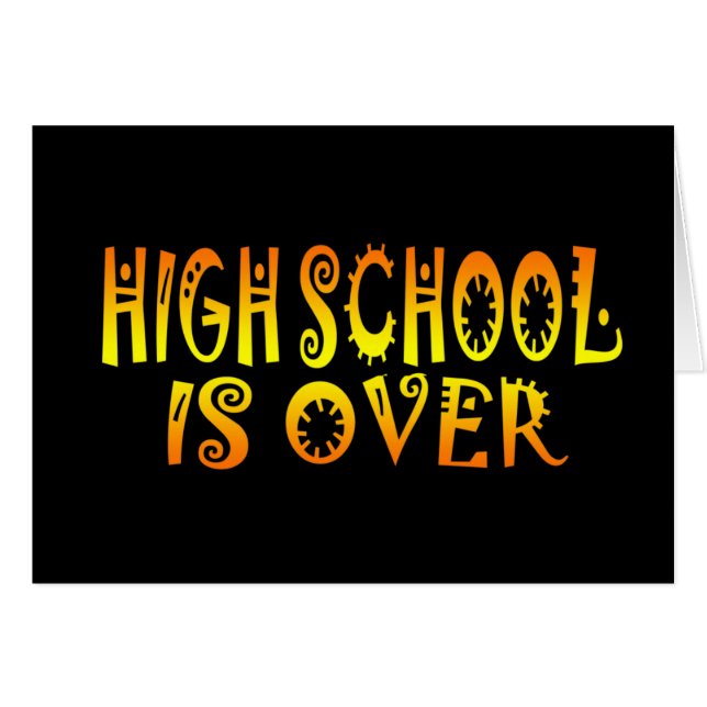 Högskolan är över hälsningskort (Framsidan Horizontal)