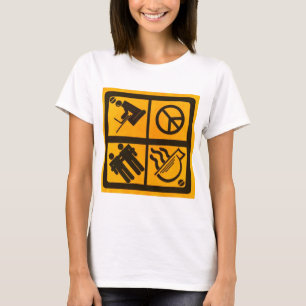 Högskolan balanserar tee shirt