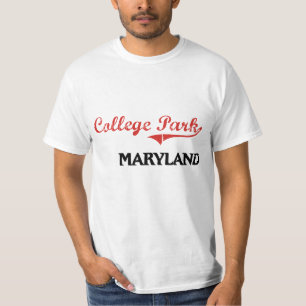 Högskolan parkerar den Maryland stadsklassikern Tee