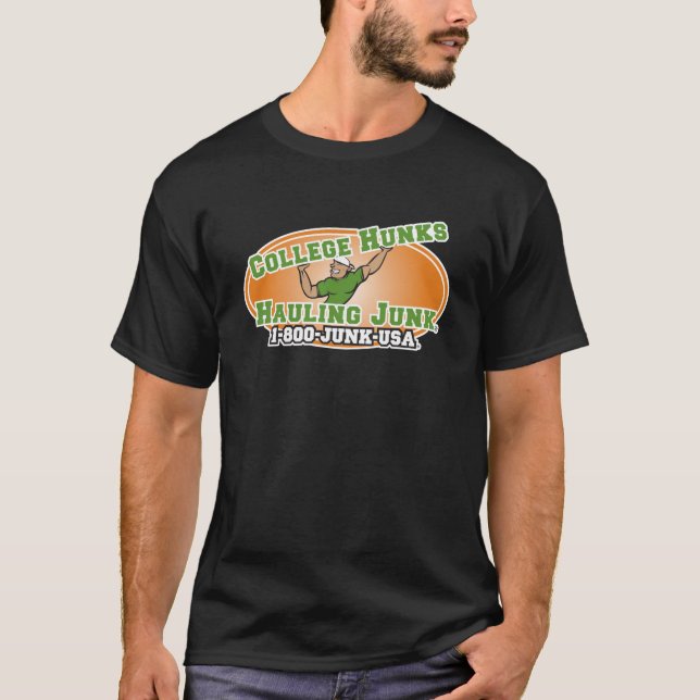 Högskolasnygg man som Hauling T-shirt (Framsida)