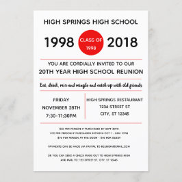 Högskoleåterförening Inbjudan