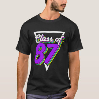 Högskoleåterföreningsklass 1987 87 32 års gåva t shirt