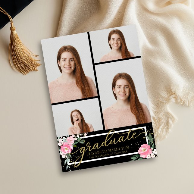 Högskoleavslutningskungörelse 4 Foto Blommig Meddelande (Skapare uppladdad)