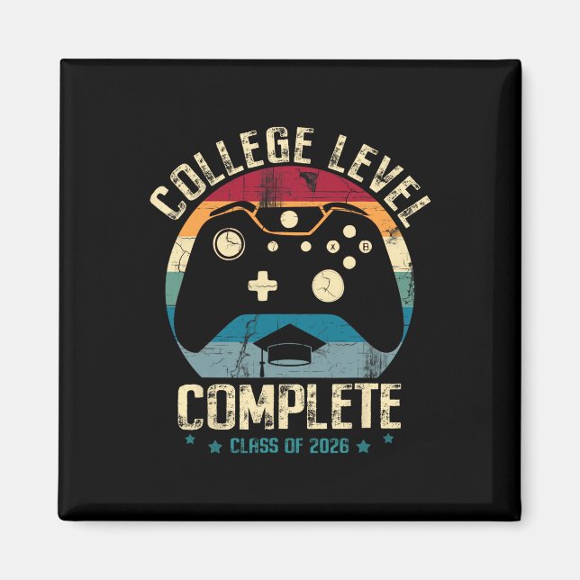 Högskoleexamen komplett Cl 2026 Gamer Examen Magnet (Framsidan)