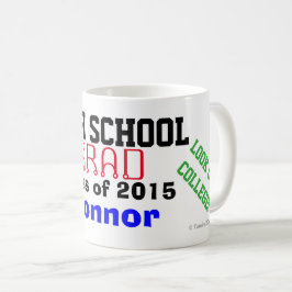 Högskolegymnasiet i Studenten, lektioner Kaffemugg