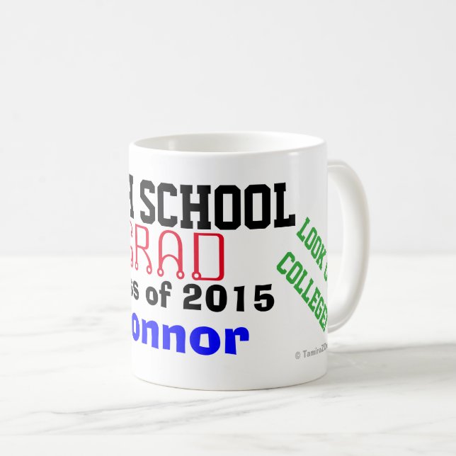 Högskolegymnasiet i Studenten, lektioner Kaffemugg (Framsida höger)