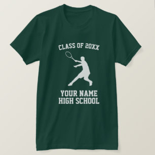 Högskoleklass med 20xx tennisskjorta t shirt