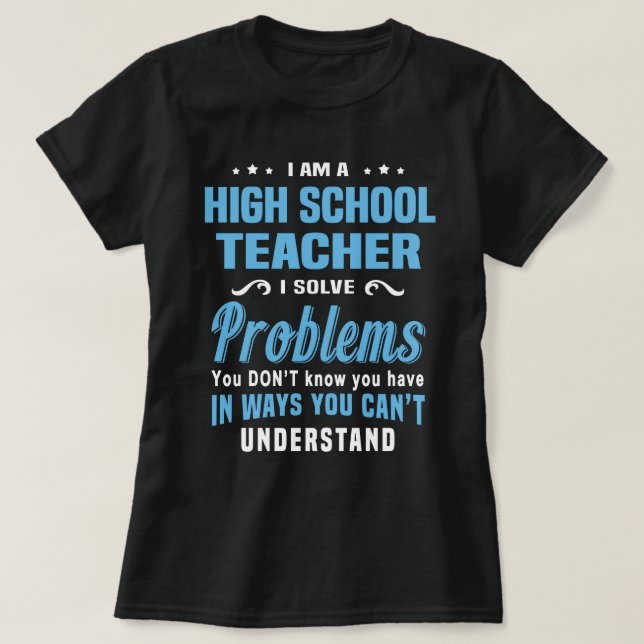 Högskolelärare T Shirt (Design framsida)