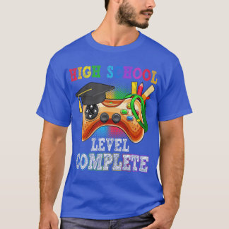 Högskolenivå avslutad förra dagen, skolexamen t shirt