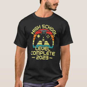 Högskolenivå för Gamer Manar Boy Studenten T Shirt