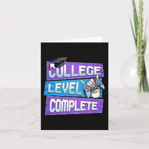 Högskolenivå - fullgjord Studenten-bojor Kort