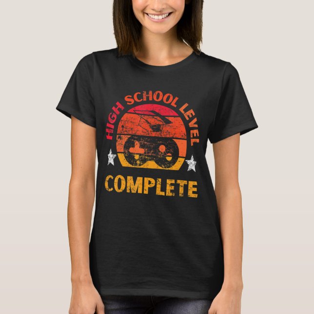Högskolenivå i Studenten T Shirt (Framsida)