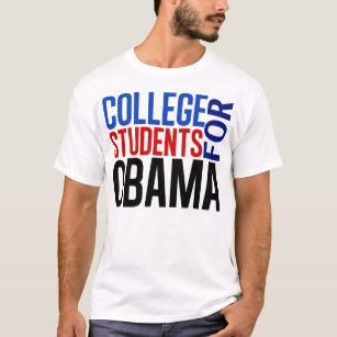 Högskolestudenter för Obama T-shirt