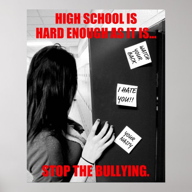 Högskoleutmobbning (ren) poster (Framsidan)