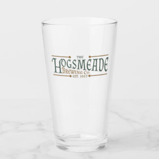 Hogsmeade Brewing Company Glass Tumblers Glaskopp