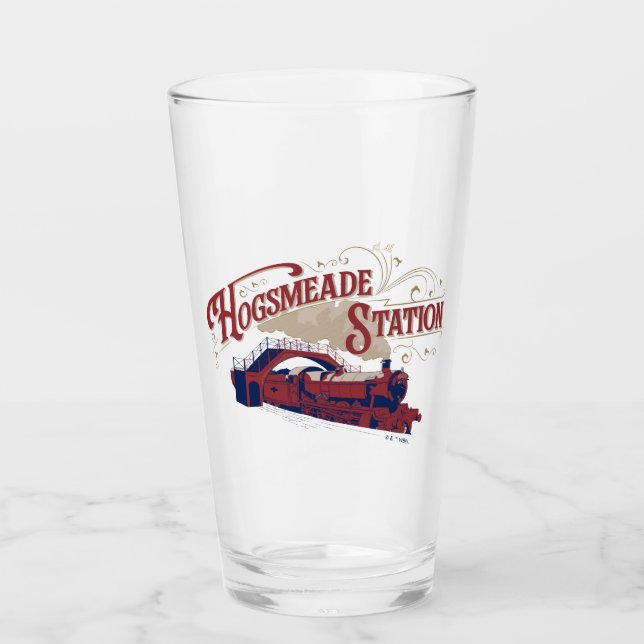 HOGSMEADE Station Vintage-grafik Glaskopp (Framsida)