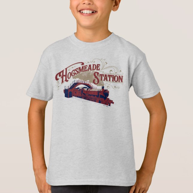 HOGSMEADE Station Vintage-grafik T Shirt (Framsida)