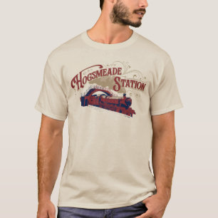 HOGSMEADE Station Vintage-grafik T Shirt