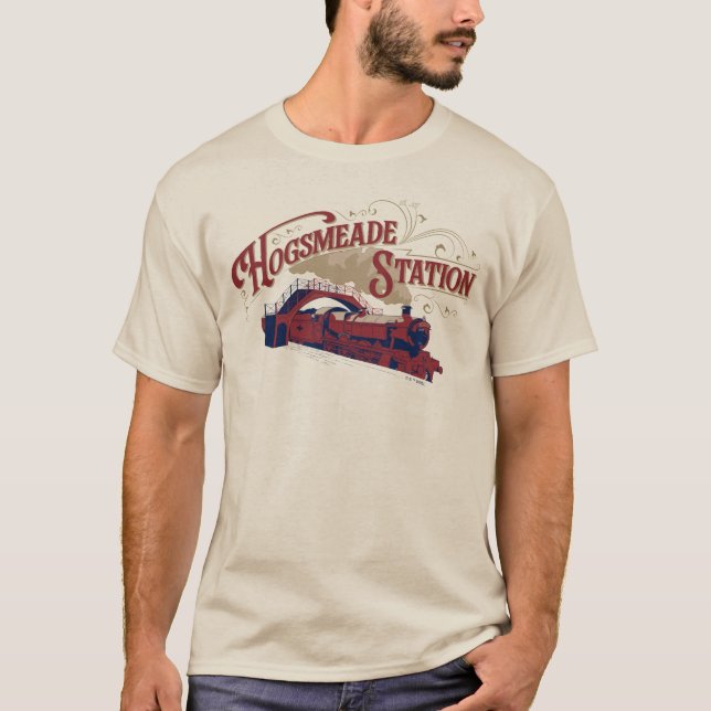 HOGSMEADE Station Vintage-grafik T Shirt (Framsida)
