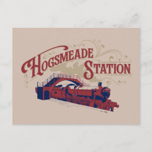 HOGSMEADE Station Vintage-grafik Vykort