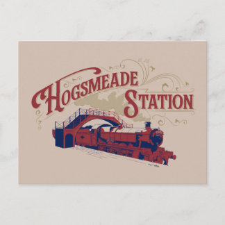 HOGSMEADE Station Vintage-grafik Vykort