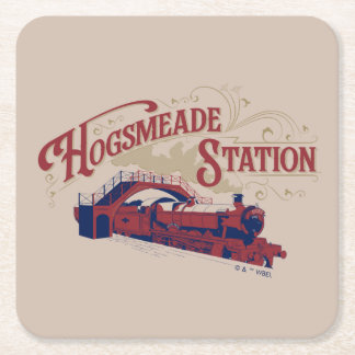 HOGSMEADE Station Vintage Graphic Underlägg Papper Kvadrat